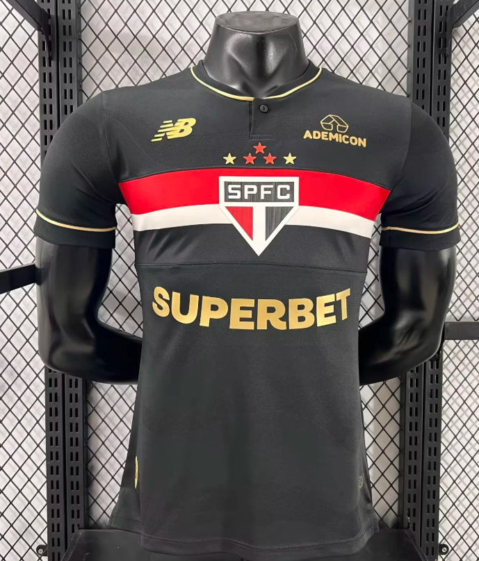 2025/2026 Player Version S?o Paulo Away Football Jersey 1:1