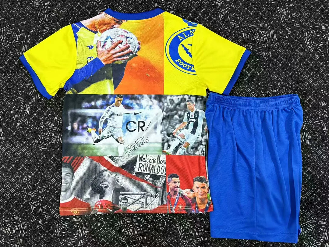 2025/2026 Al-Nassr Ronaldo Special Edition Football Shirt Kids Size 1:1