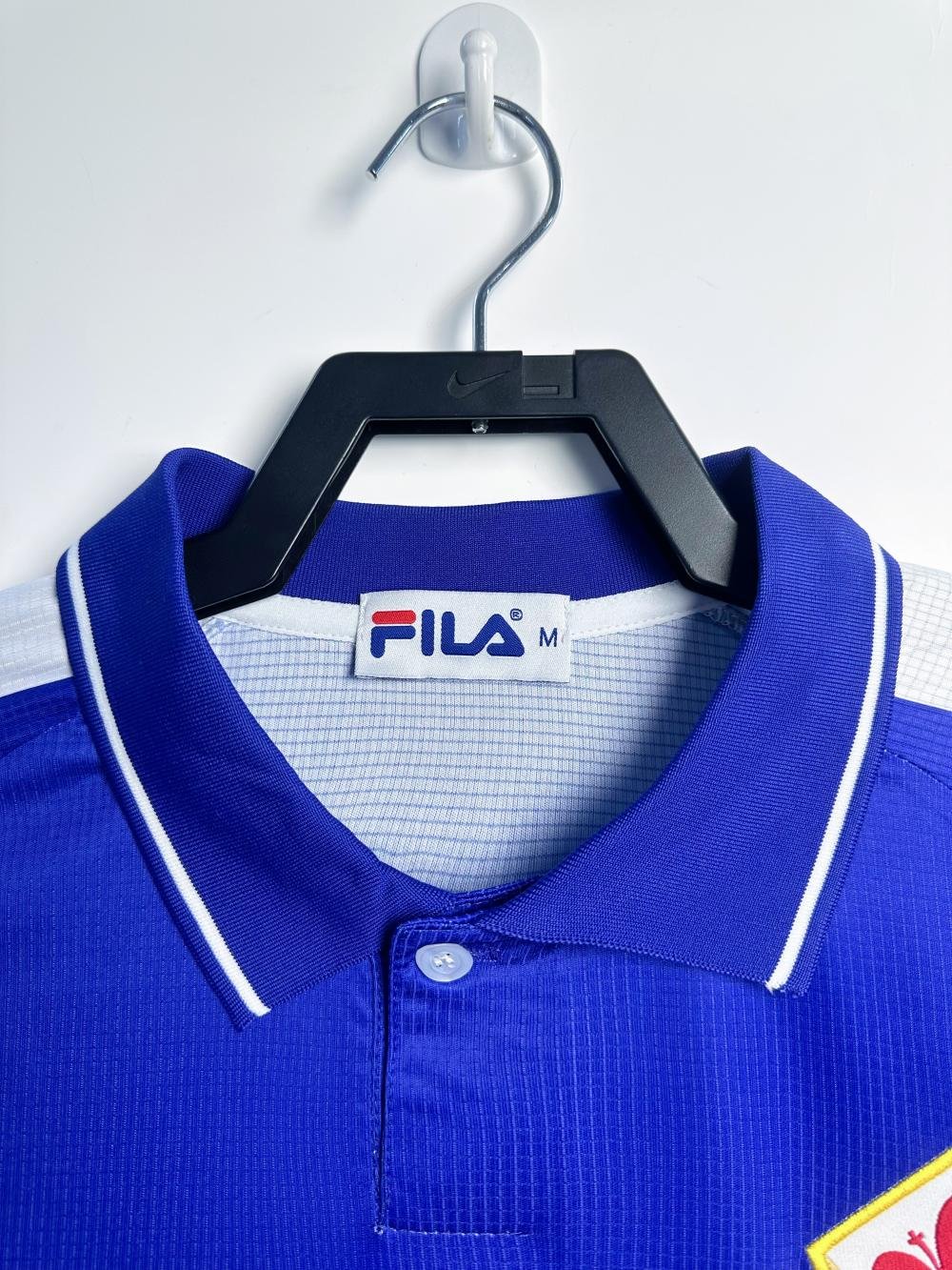 1998/1999 Retro Long Sleeve Fiorentina Home Soccer Jersey 1:1