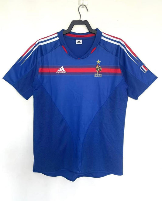 2004 Retro France Home Football Shirt 1:1