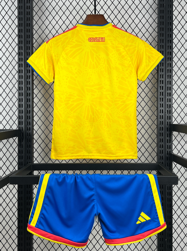 2026 Colombia Home Football Shirt 1:1 Kids Size