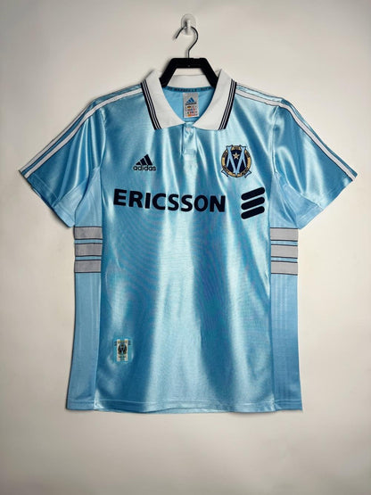 1998-1999 Retro Olympique de Marseille Away Football Jersey 1:1