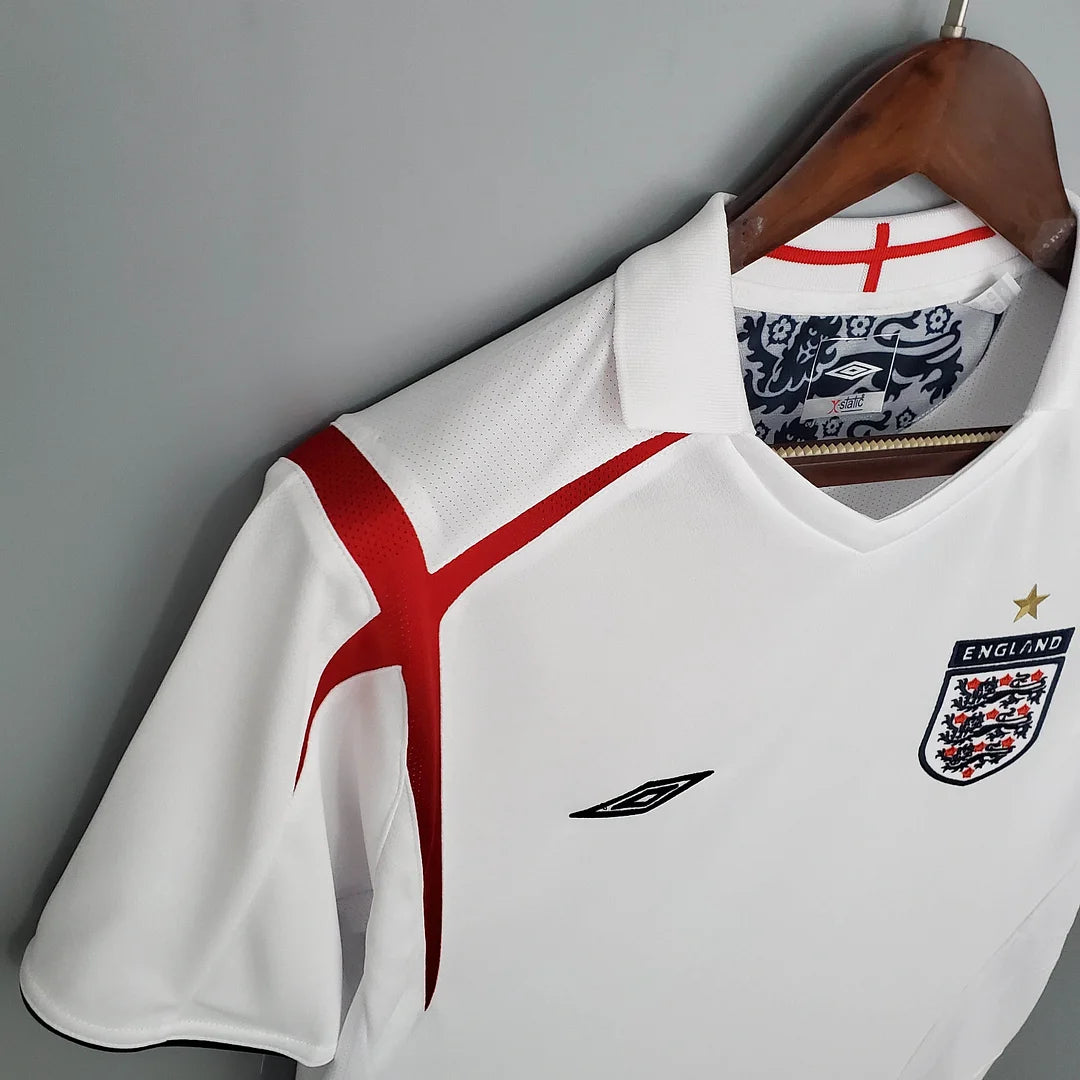 2006 Retro England Home Soccer Jersey 1:1