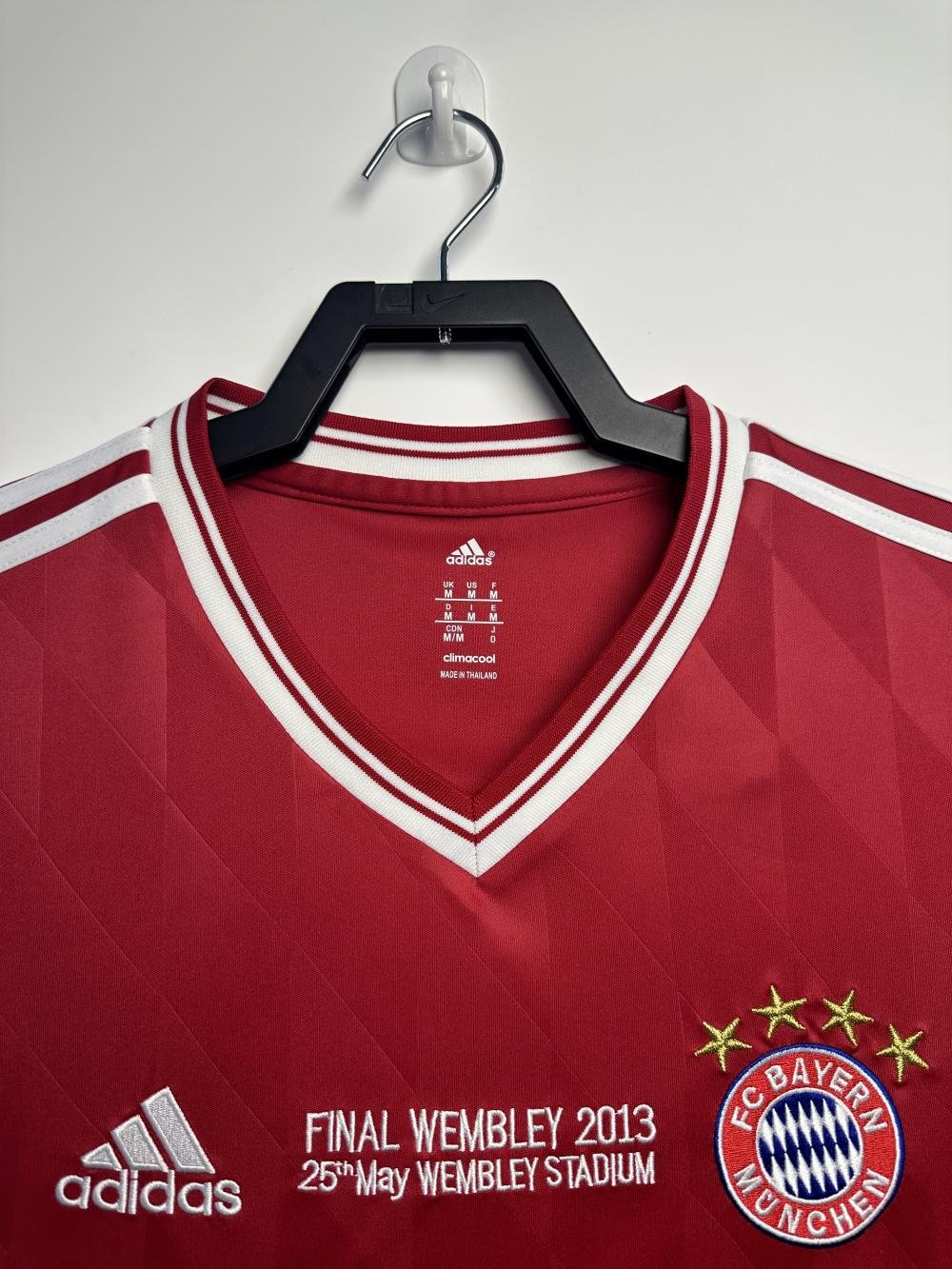 2013/2014 Retro Bayern Munich Home Football Jersey 1:1