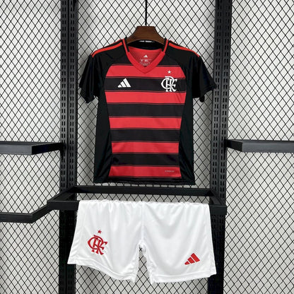 2025/2026 Flamengo Home Football Jersey 1:1 Kids Size