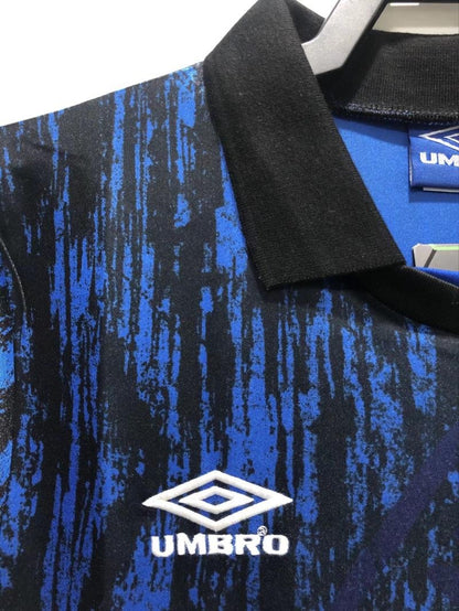 1993 Retro Manchester United blue Football Shirt 1:1