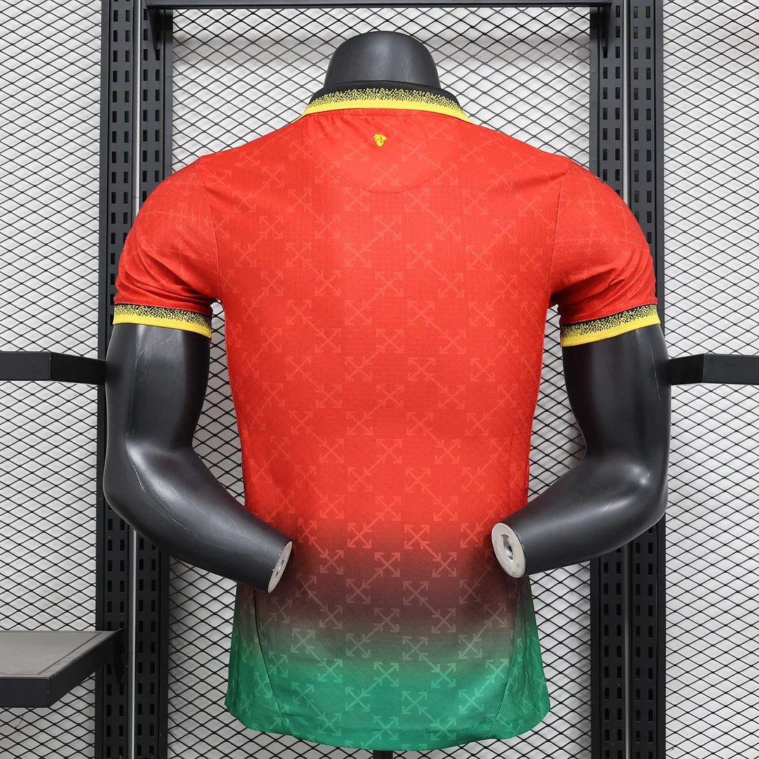 2025/2026 Player Version AC Milan Co-Branded Edition 02 Red Football Jersey 1:1