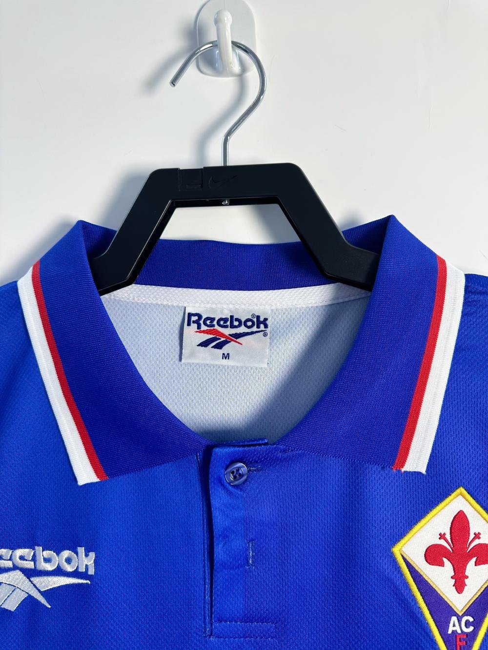1995/1996 Retro Fiorentina Home Soccer Jersey 1:1
