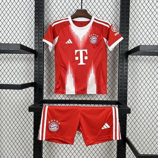 2025/2026 Bayern Munich Home Football Jersey 1:1 Kids Size