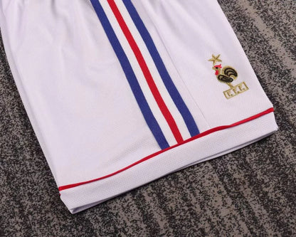 1998 Retro France Home Football Shirt 1:1 Kids Size