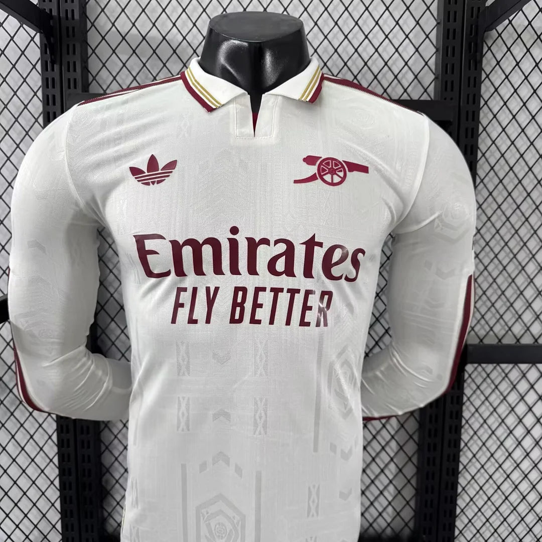 2025/2026 Long Sleeves Player Version Arsenal Third Away Football Shirt 1:1