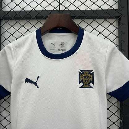 2025/2026 Portugal Training clothes white Football Jersey 1:1 Kids Size