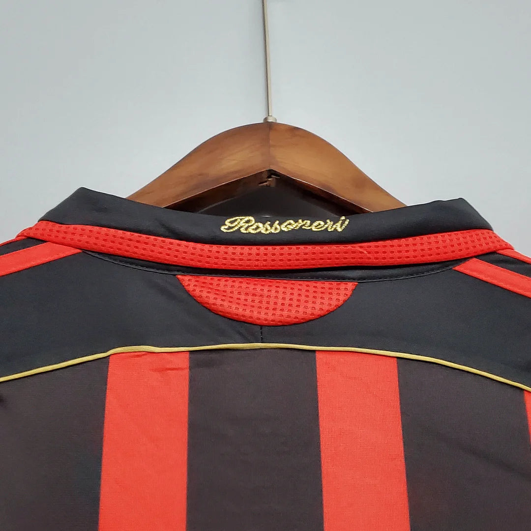 2006/2007 Retro Long Sleeve AC Milan Home Football Shirt 1:1
