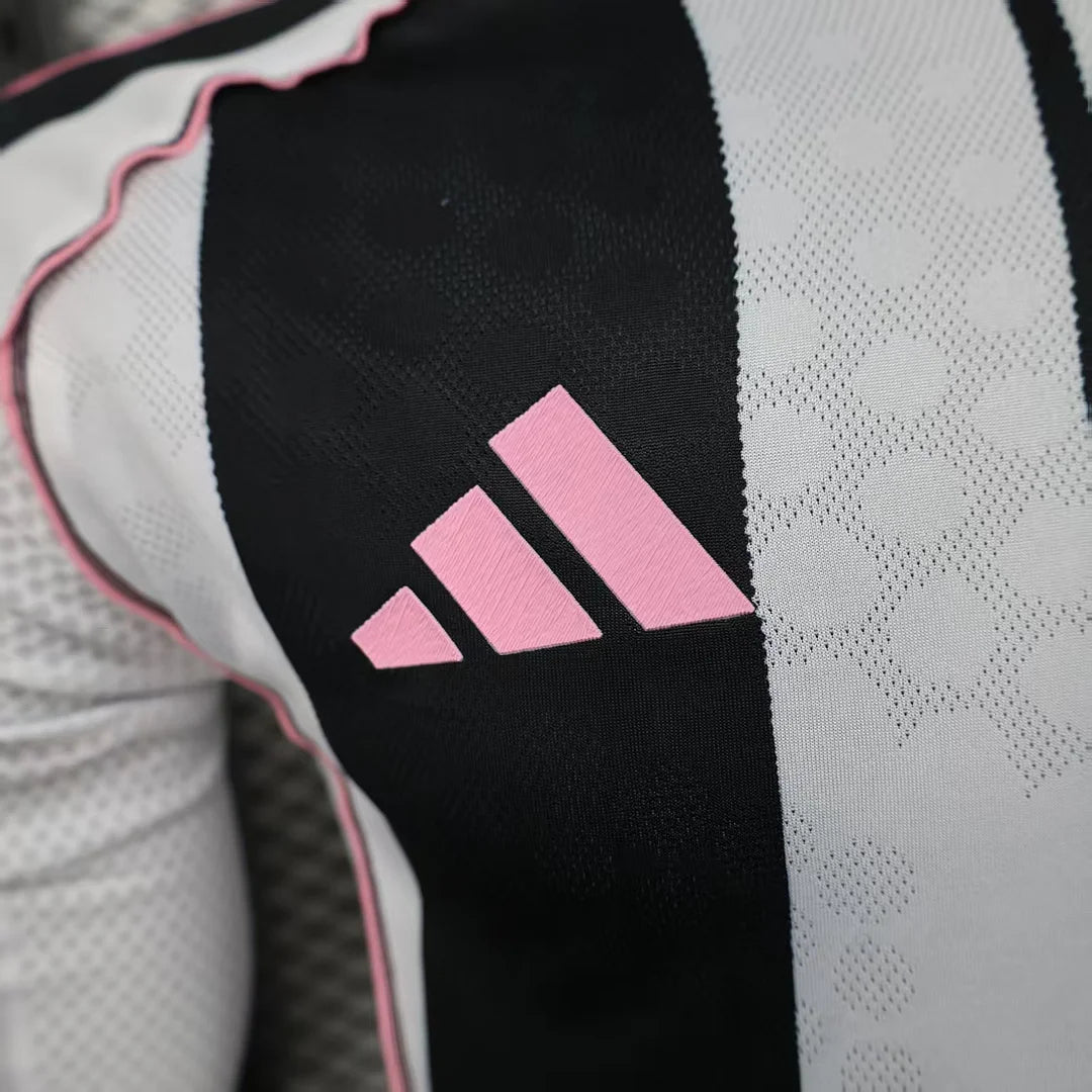 2025/2026 Long Sleeve Player Version Juventus Home Football Shirt 1:1