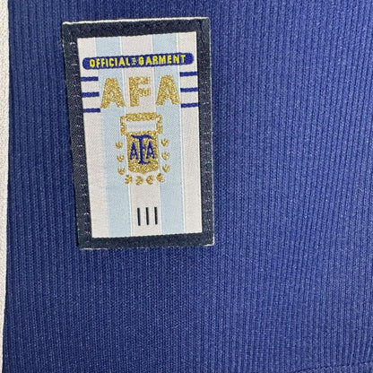 1998 Retro Argentina National Team Away Jersey 1:1