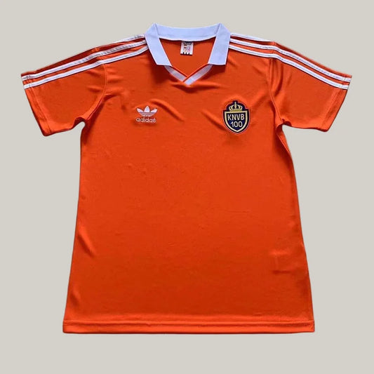 1988 Retro Netherlands 100th Anniversary Edition Home Football Shirt 1:1
