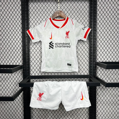 2024/2025 Liverpool Third Away Soccer Jersey 1:1 Kids Size