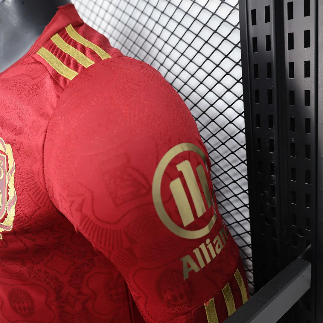 2025-2026 Long Sleeves Bayern Munich 125th Anniversary Edition Player Version Football Shirt 1:1