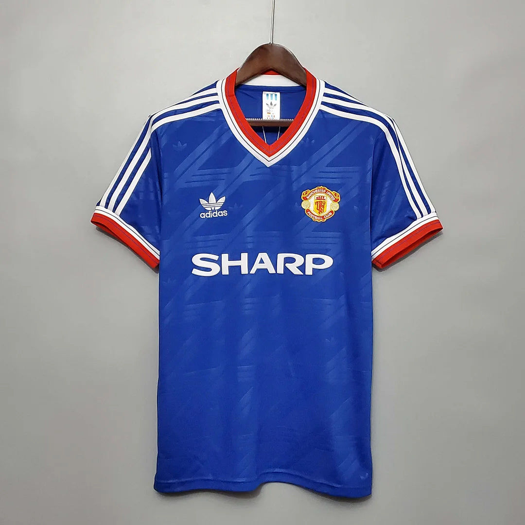 1986/1988 Retro Manchester United Third Away Football Shirt 1:1