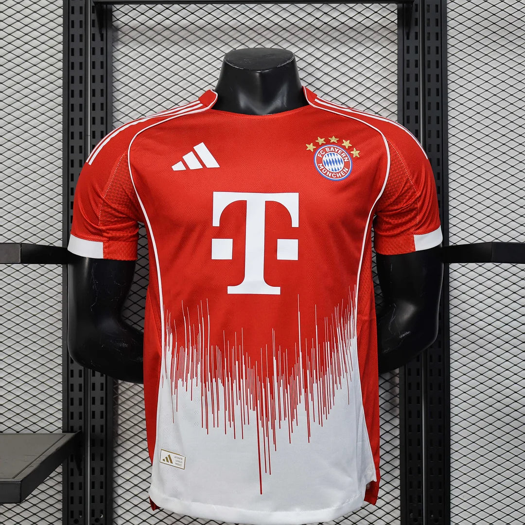 2025/2026 Player Version Bayern Munich Home Football Shirt 1:1