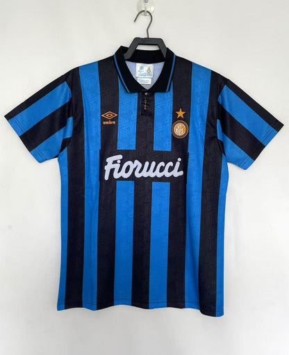 1992-1994 Retro Inter Milan Home Football Jersey 1:1