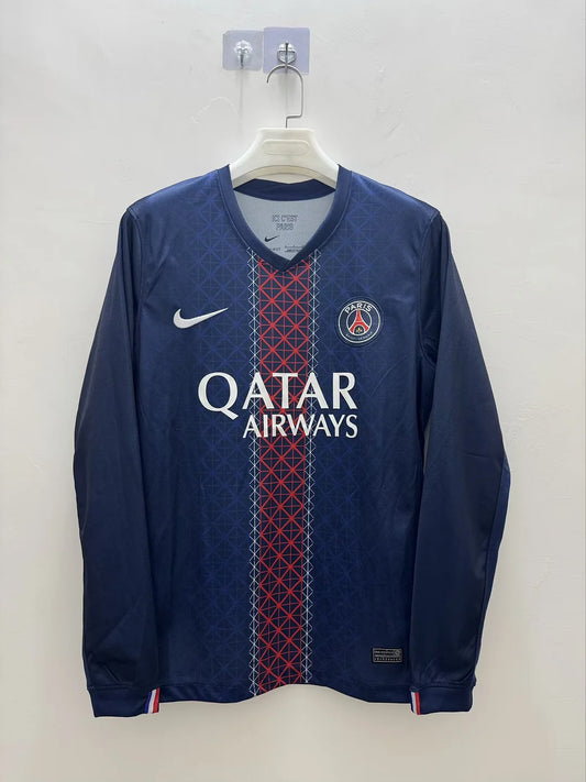 2025/2026 Psg Paris Saint-Germain Long Sleeves Fourth Home Football Jersey 1:1