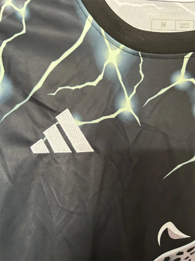 2024/2025 Real Madrid Leopard Special Edition Jersey Green 1:1