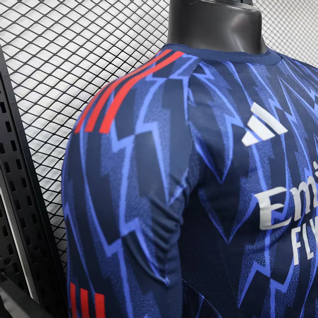 2025/2026 Long Sleeves Player Version Arsenal Away Football Shirt 1:1