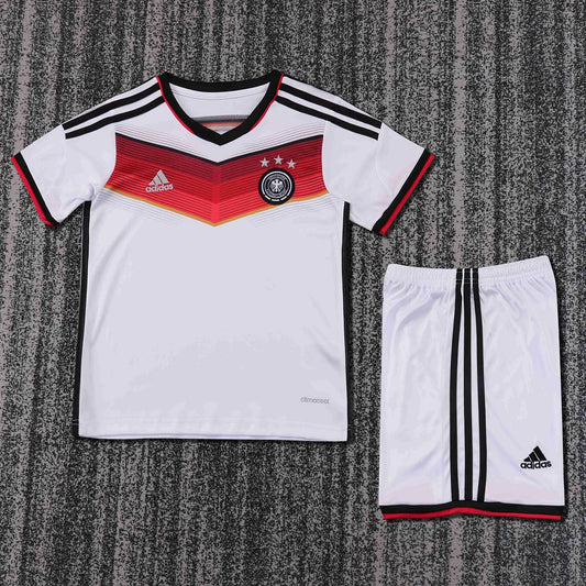 2014 Retro Germany Home Football Shirt 1:1 Kids Size
