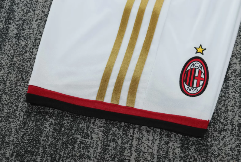 2013-2014 Retro Long Sleeve AC Milan Home Football Shirt 1:1 Kids Size