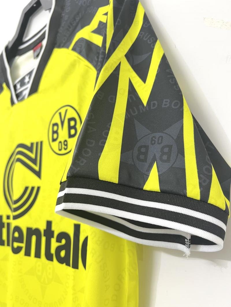 1994-1995 Retro Dortmund Home Football Shirt 1:1