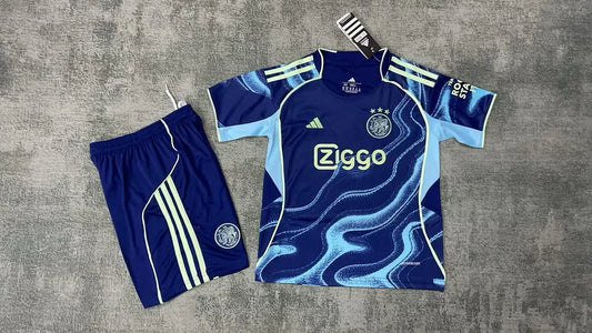2025/2026 Ajax Away Football Shirt 1:1 Kids Size