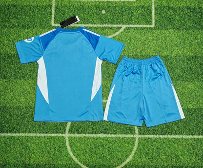 2025/2026 Real Madrid Special Edition Blue Football Jersey 1:1 Kids Size