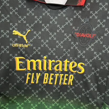 2025/2026 AC Milan Joint Edition 01 Football Shirt 1:1 Kids Size