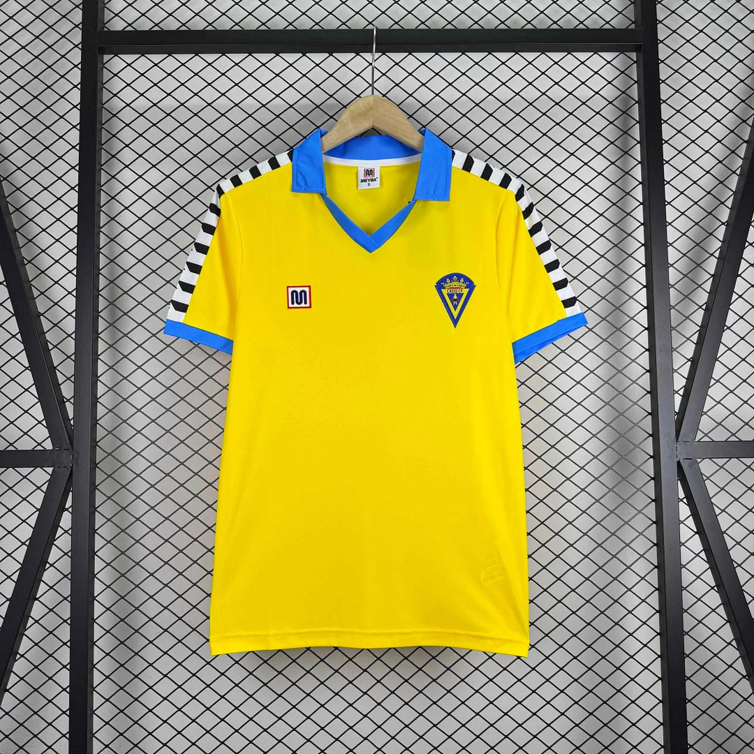 1983/1984 Retro C¨¢diz Home Football Shirt 1:1