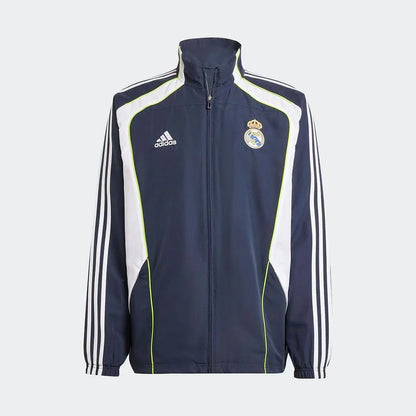 2025 Real Madrid Windbreaker Navy blue Soccer Jersey 1:1