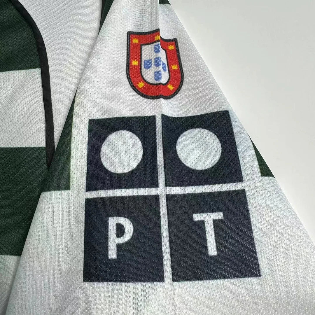 2001/2003 Retro Sporting Lisbon Home Football Shirt 1:1