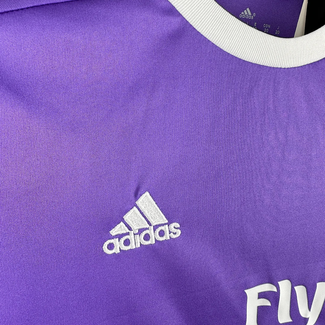 2016/2017 Retro Real Madrid Away Football Shirt 1:1 Kids Size