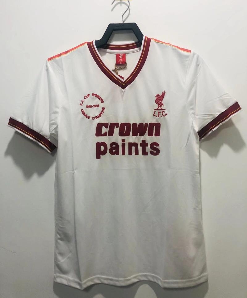 1985/1986 Retro Liverpool FC Third Away Football Jersey 1:1