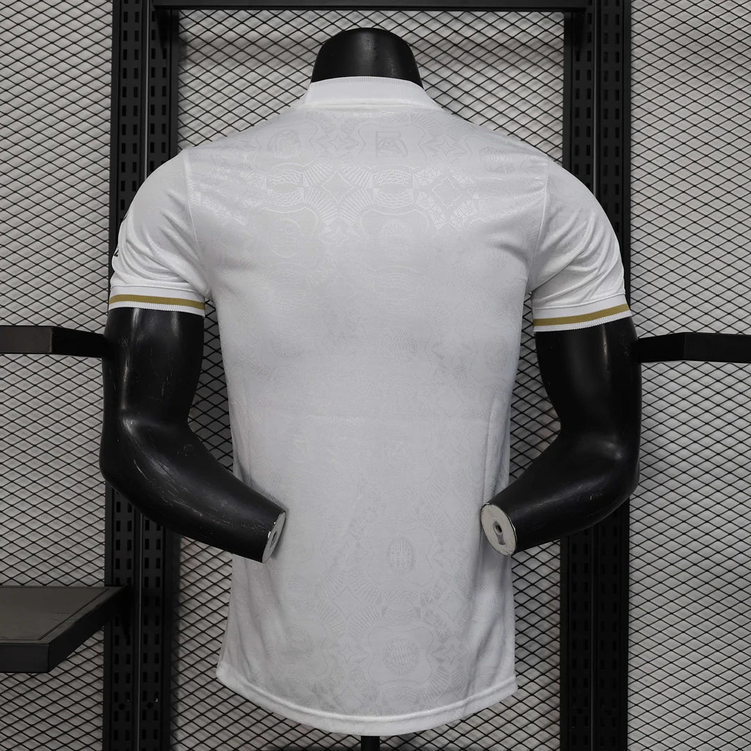 2025/2026 Player Version Bayern Munich 125th Anniversary White Football Jersey 1:1
