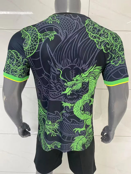 2025/2026 Player Version Real Madrid Green Dragon Special Edition Football Jersey 1:1