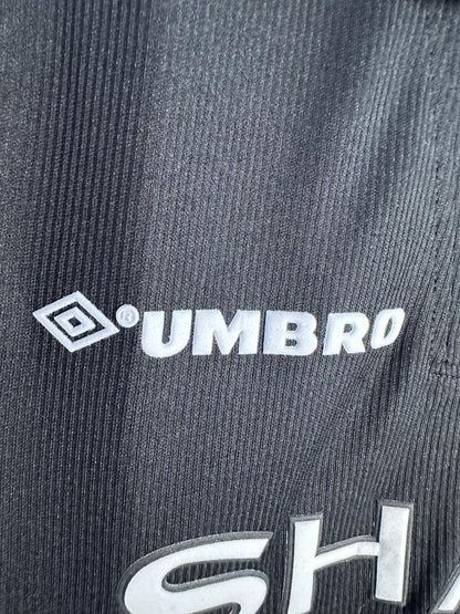 1998-1999 Retro Long Sleeve Manchester United Away Football Shirt 1:1