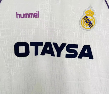 1990/1992 Retro Real Madrid Home Soccer Jersey 1:1