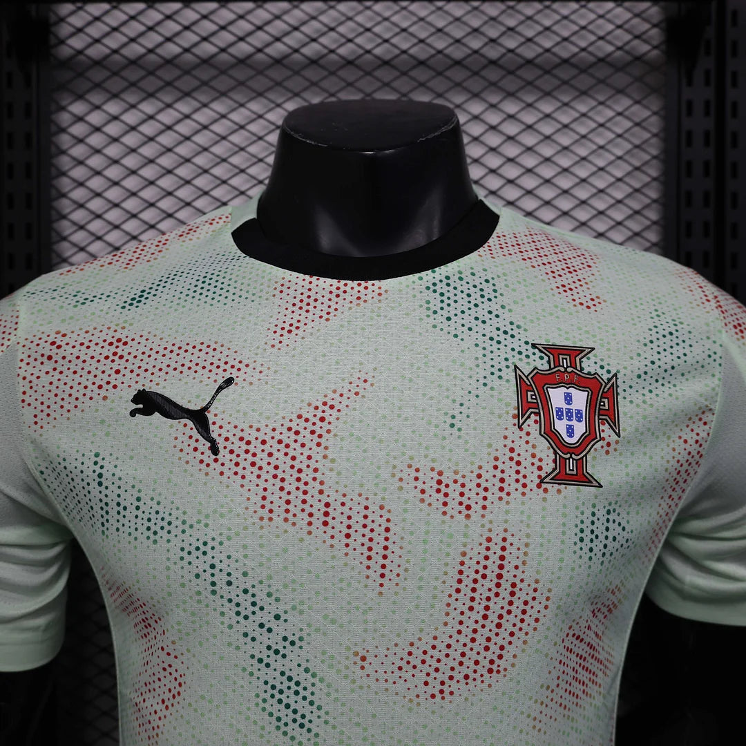 2025/2026 Player Version Portugal Pre-match uniform Football Jersey 1:1