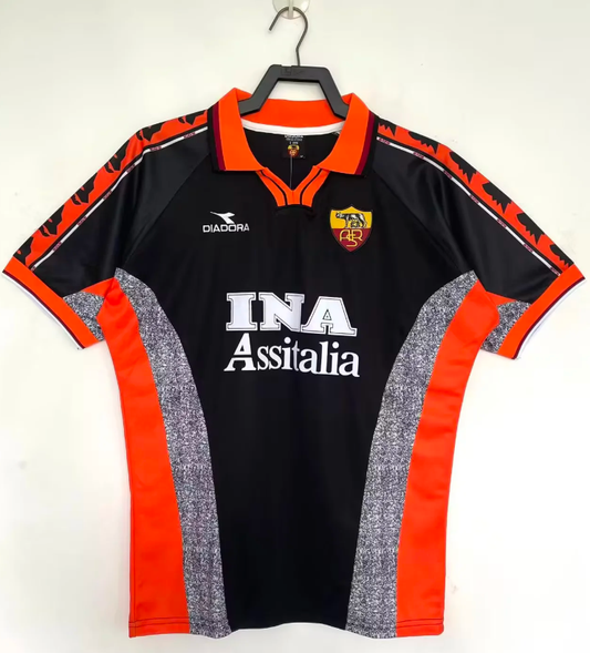 1998-1999 Retro Roma Third Away Football Jersey 1:1