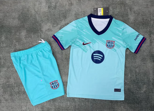 2026/2027 Barcelona Third Away Football Jersey 1:1 Kids Size
