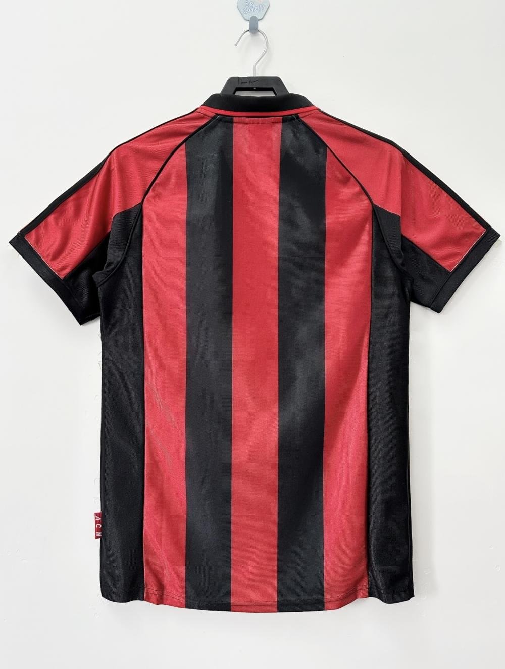1998-1999 Retro AC Milan Third Home Football Shirt 1:1