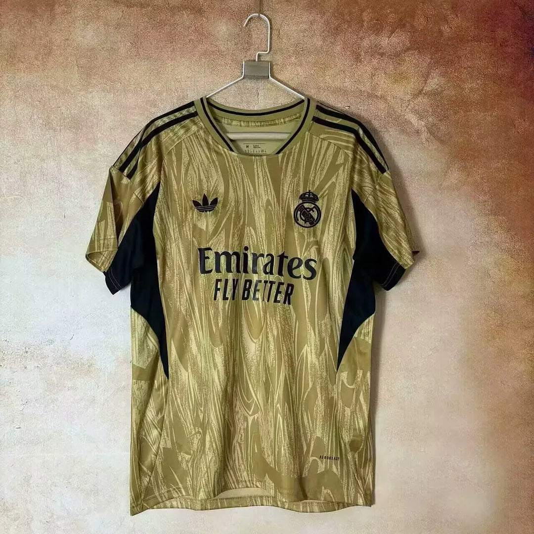 2025/2026 Real Madrid Special Edition Golden Football Shirt 1:1