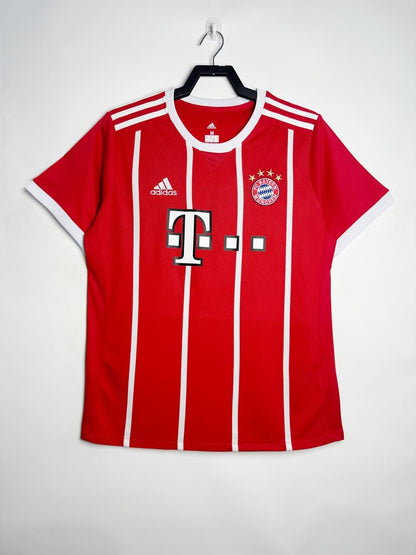 2017/2018 Retro Bayern Munich Home Football Jersey 1:1