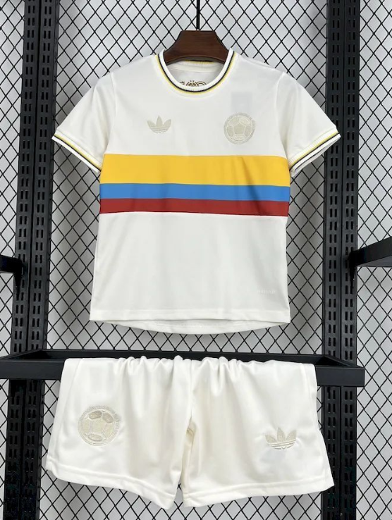 2024/2025 Colombia 100th Anniversary Football Jersey 1:1 Kids Size
